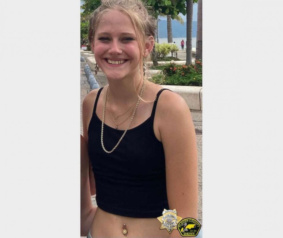 PHOTO: Kiely Rodni is pictured in an image posted by the Placer County Sheriff's Office to their Facebook account.  Rodni disappeared from a campground in northern California near Lake Tahoe in the early morning hours of August 6, 2022.