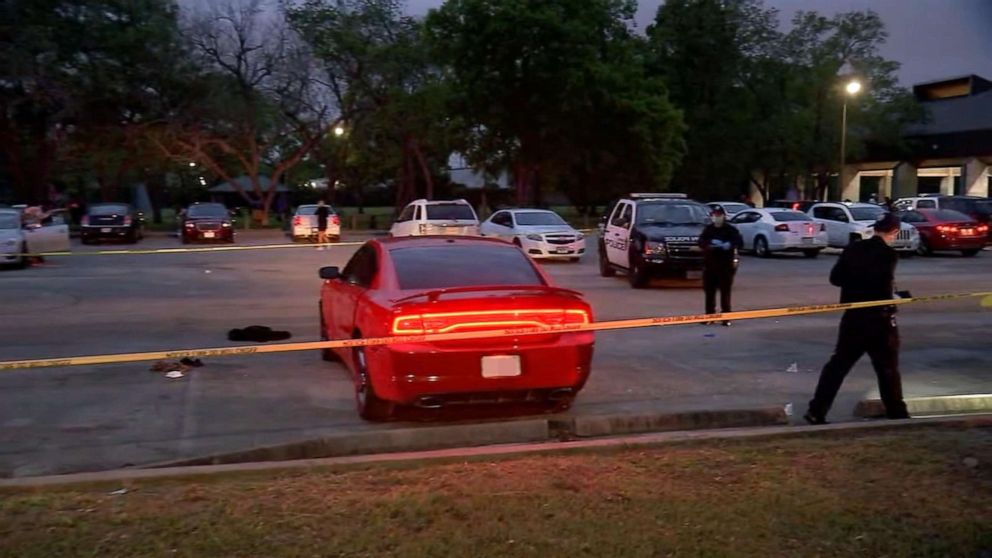 PHOTO: A 2-year-old boy is fighting for his life after he was shot while in a car with his mother at a Houston park.
