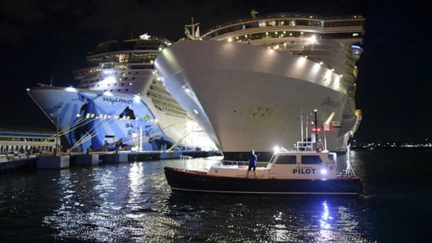 Video Passenger On Oasis Of The Seas Cruise Ship Dies After Going Overboard Abc News