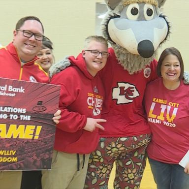 Chiefs fan battling cancer gifted Super Bowl trip