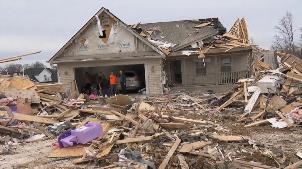 At least 24 dead after tornadoes strike Tennessee Video ABC News