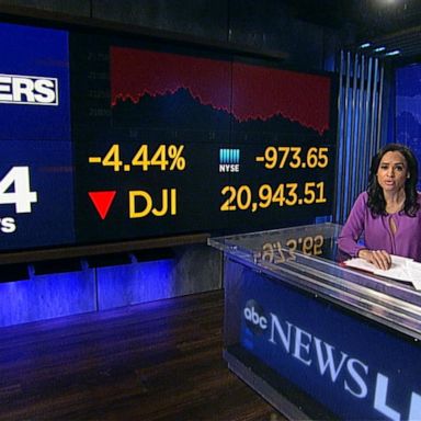 VIDEO: The Dow dropped 974 points today