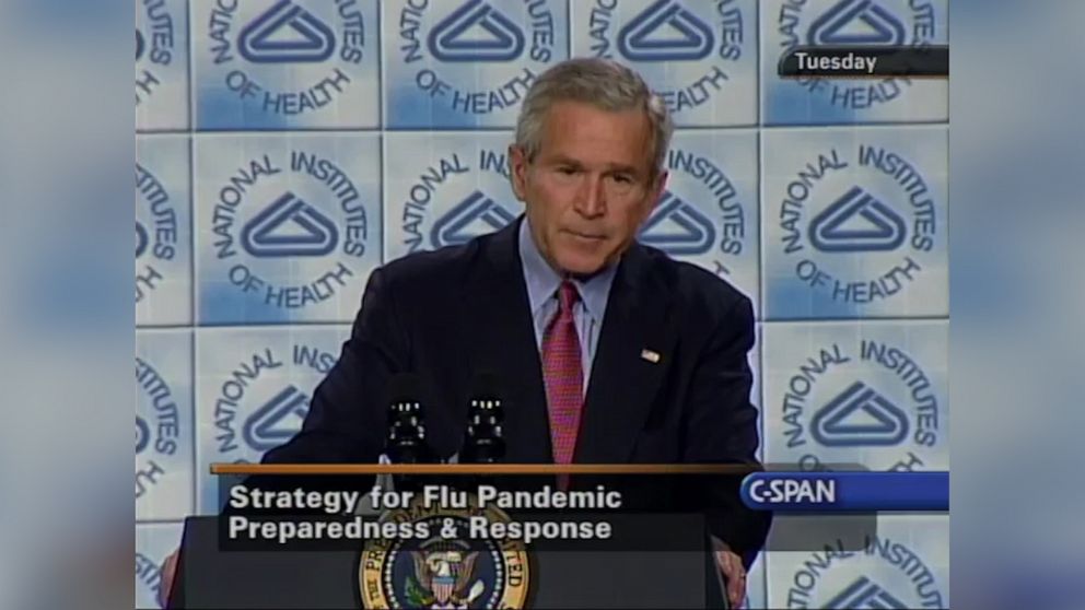 George W Bush In 2005 If We Wait For A Pandemic To Appear It