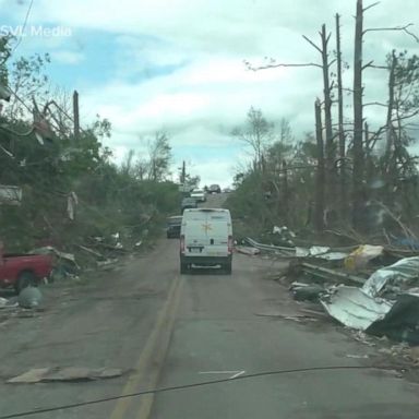 VIDEO: Series of tornadoes strike 8 states in the South