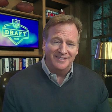 VIDEO: NFL commissioner’s behind-the-scenes tour of 1st virtual NFL draft