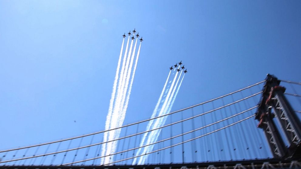 Blue Angels-Thunderbirds flyover: Start time, flight path over  Philadelphia, New Jersey, and New York