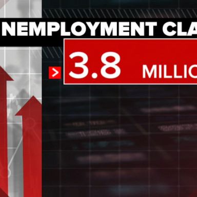 The latest claims raised the total to 30 million filing for unemployment in the last six weeks.