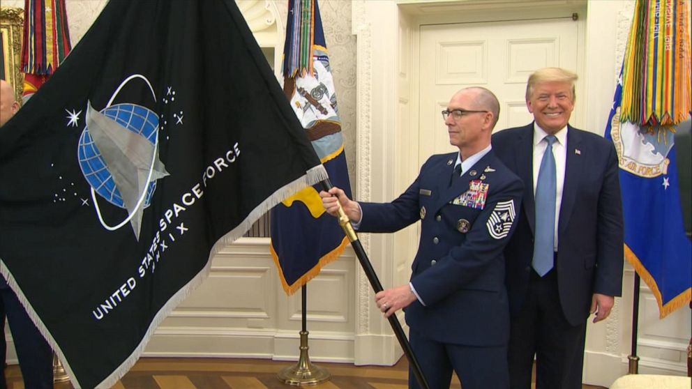 space force flag unveiled