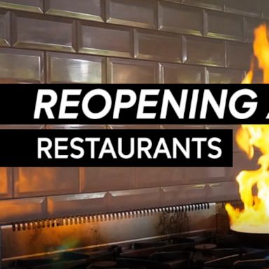 PHOTO: VIDEO: Restaurants reopen with new regulations amid pandemic