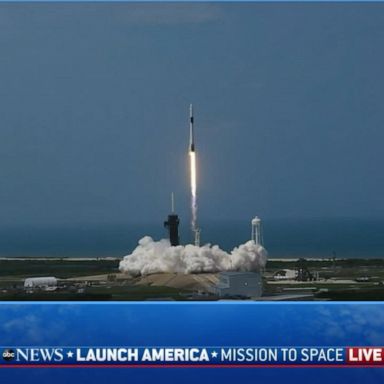 VIDEO: SpaceX, NASA launch US astronauts to space