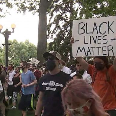 VIDEO: George Floyd protests spread across the US, pushing back against violence