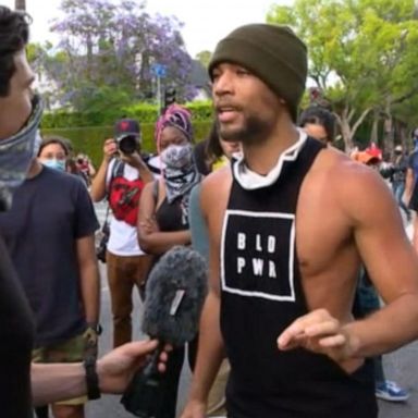 VIDEO: Actor Kendrick Sampson speaks out on being attacked by police during protests 