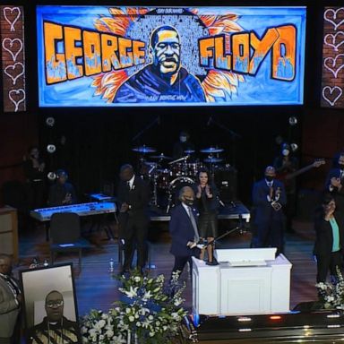 VIDEO: Mourners remember George Floyd