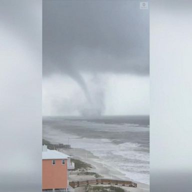 VIDEO: Waterspout spotted off Alabama's Gulf Coast