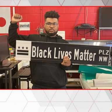 VIDEO: Murals and signs celebrating the Black Lives Matter movement pop up across the country