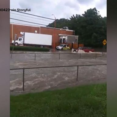 VIDEO: Strong storms move from New Mexico to New York