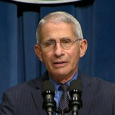 Dr. Fauci expressed concern about the spread of the virus during the first White House coronavirus task force’s first public briefing since April.