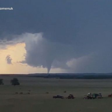 VIDEO: Severe storms reported from the Plains to Northeast