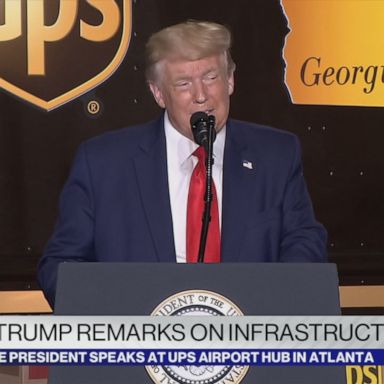 At an event in Atlanta, President Donald Trump said the administration has completed a "top-to-bottom overhaul" of the National Environmental Policy Act.