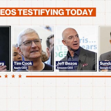 VIDEO: Tech CEOs testify before Congress