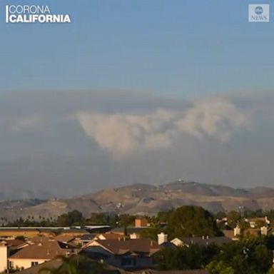 Thousands of people were forced to evacuate as the fire grew to more than 12,000 acres in Riverside County.