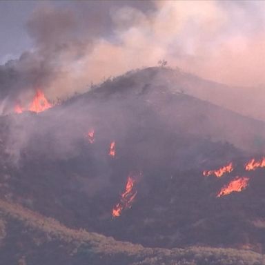 VIDEO: Wildfires continue to ravage California 