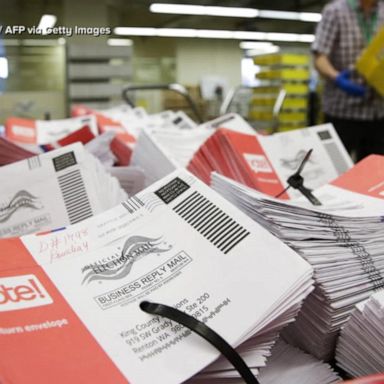 VIDEO: ABC News Live Update: Vote by mail concerns after Trump's controversial USPS comments