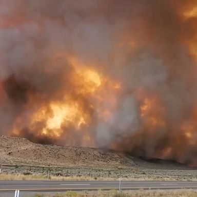 A rare fire tornado warning was issued for the Loyalton Fire in California.