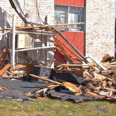 A community of refugees on the southwest side of Cedar Rapids have been displaced from their homes after the storm derecho. 