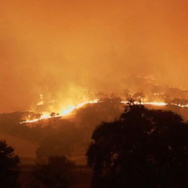 VIDEO: Firefighters battle changing weather, pandemic as fires rage across the West