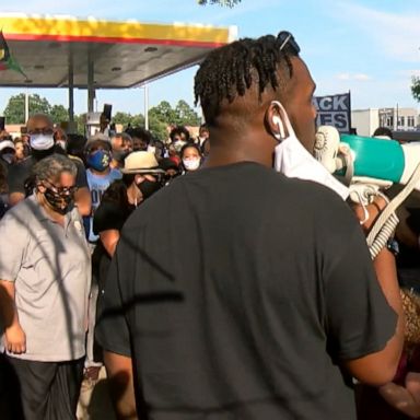 Demonstrators and community activists took to the streets of Lafayette in response to the death of a 31-year-old Black man, Trayford Pellerin, who was shot and killed by police officers.