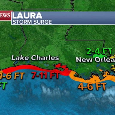 VIDEO: Hurricane Laura expected to make landfall as Category 3