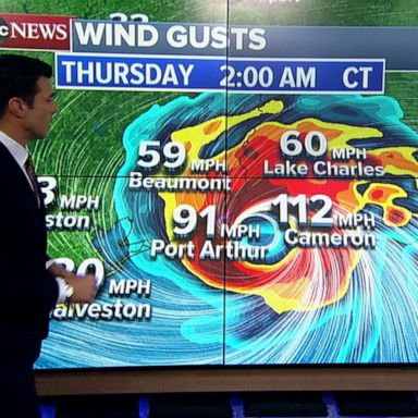 VIDEO: Laura expected to make landfall as a Category 4 hurricane