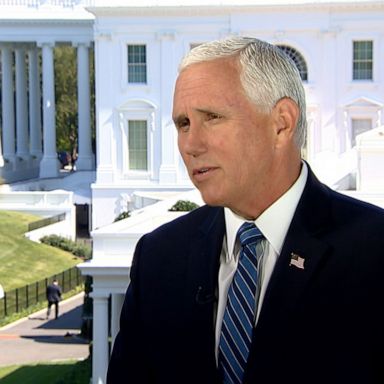 The vice president said “some politics is being played” by state lawmakers with where President Donald Trump can hold his rallies.