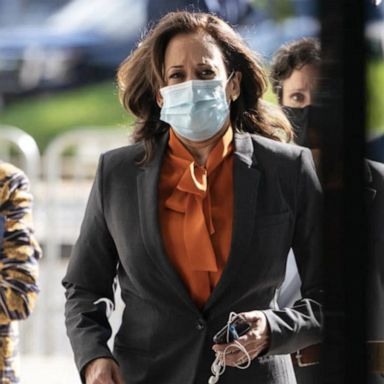 VIDEO: ABC News Live Update: Sen. Harris halts travel, 2 people test positive for COVID-19