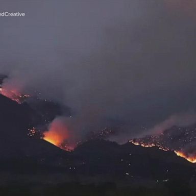 VIDEO: Fires continue to scorch thousands of acres out West