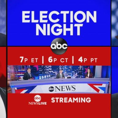 VIDEO: Election Night – 7p ET | 6p CT | 4p PT on ABC