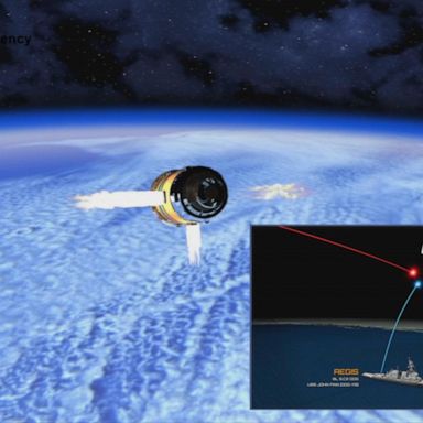 VIDEO: Animation shows how a small ship-fired missile intercepted an ICBM