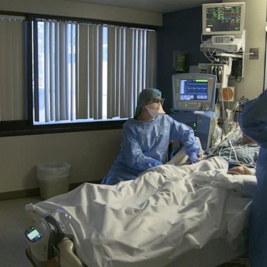 VIDEO: Thousands of Americans currently hospitalized with COVID-19