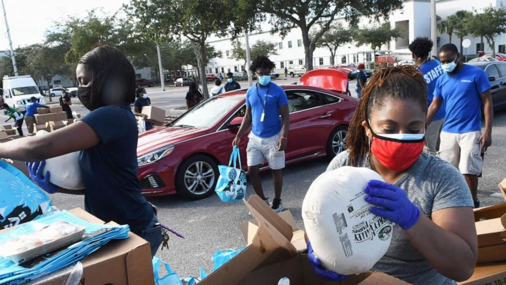 PHOTO: Amid a national food crisis worsened by the coronavirus pandemic, Americans across the country have demonstrated their generosity in big and small acts. 