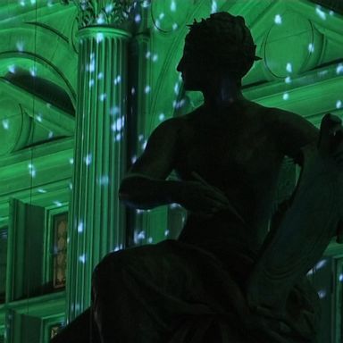 The French capital illuminated the building to celebrate the fifth anniversary of the Paris Agreement. 