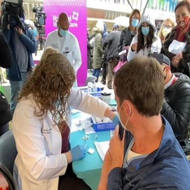 VIDEO: Connecticut administers first doses of the COVID-19 vaccine to frontline workers