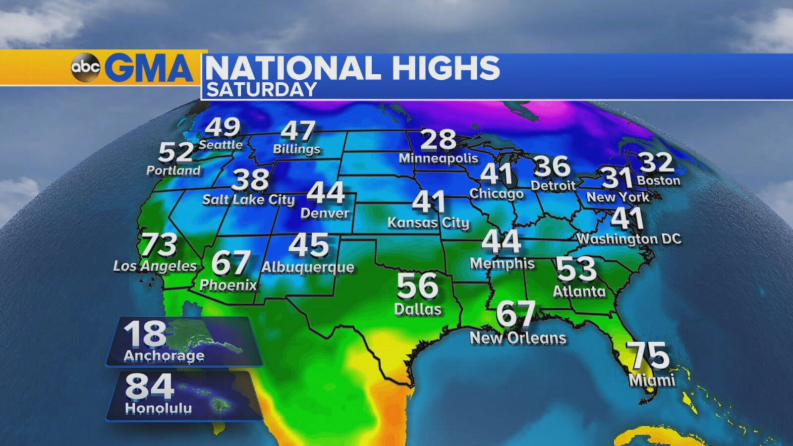 Cold blast grips Northeast with fresh snow pack - Good Morning America