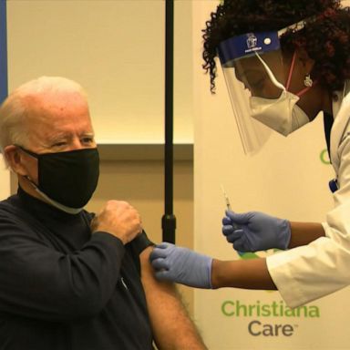 VIDEO: President-elect Joe Biden gets COVID-19 vaccine