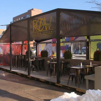 VIDEO: Innovative outdoor space gives businesses new lifeline