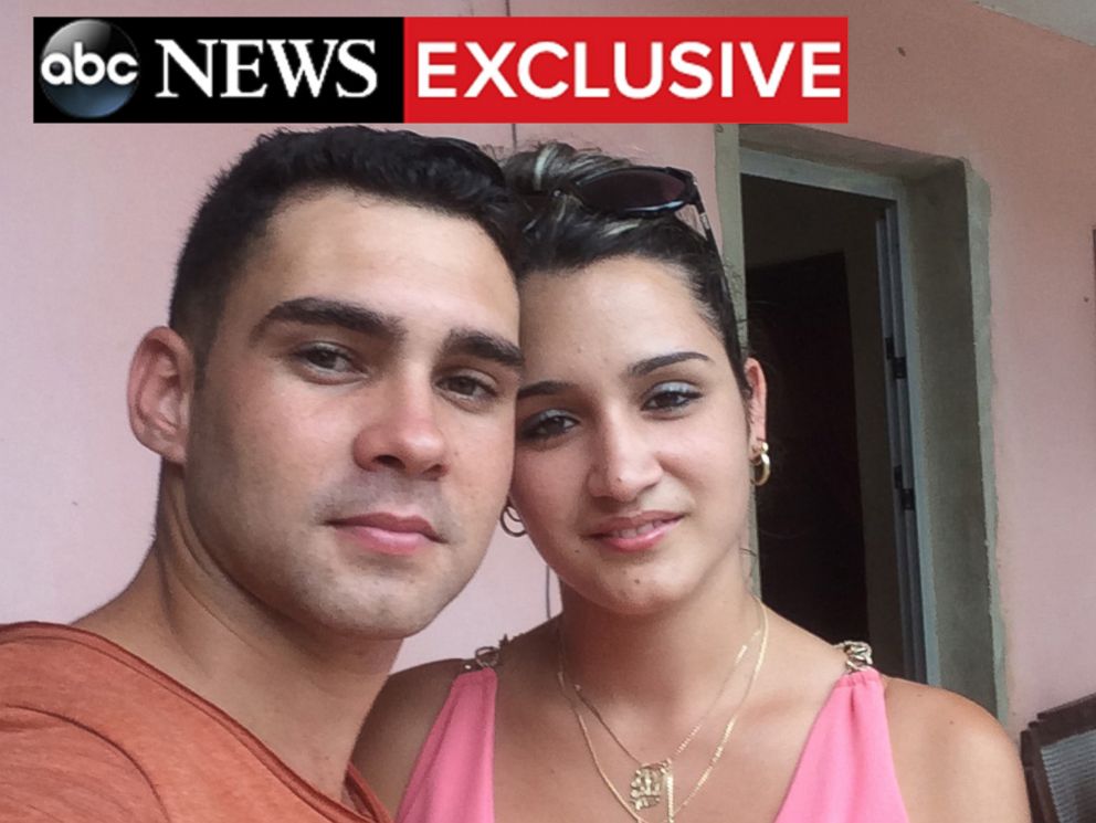 PHOTO: Elian Gonzalez poses for a selfie with his fiance Ilianet Escano.