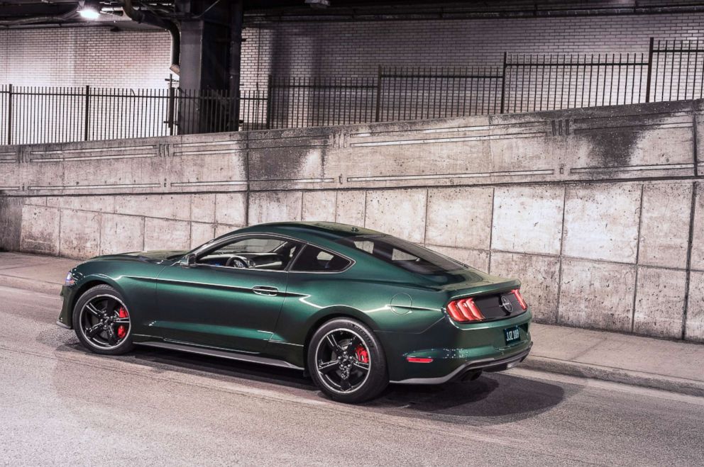 PHOTO: The 2019 Mustang Bullitt pays homage to the original driven by Steve McQueen in "Bullitt."