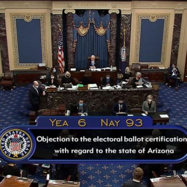 VIDEO: Senate votes down objections to certifying Arizona electors