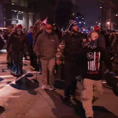 VIDEO: Trump supporters in DC protest Biden’s election victory