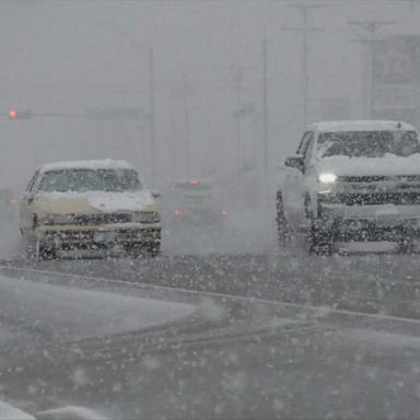 A rare heavy snow hit the South overnight leaving winter storm warnings stretching from Texas to Alabama.